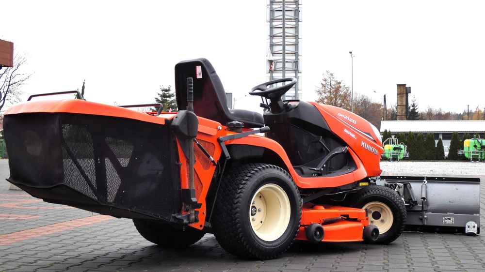 Traktorek kosiarka KUBOTA GR2120 PŁUG Diesel (031101.5) - Baras
