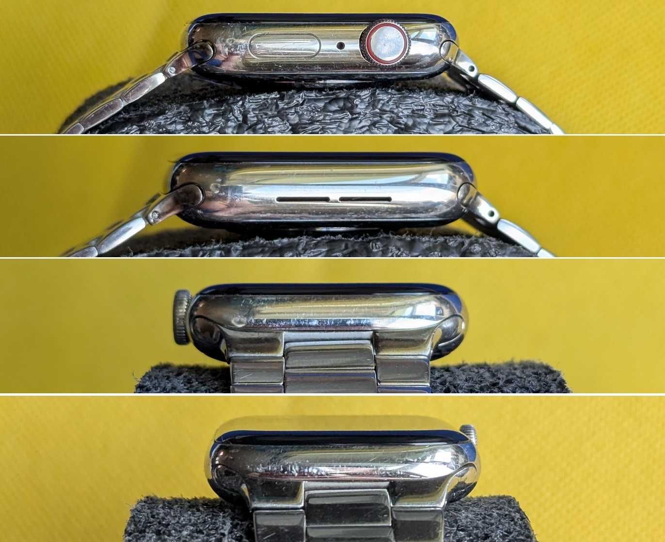 Стальні Apple Watch Series 6 44 mm Silver Батарея 93% все працює