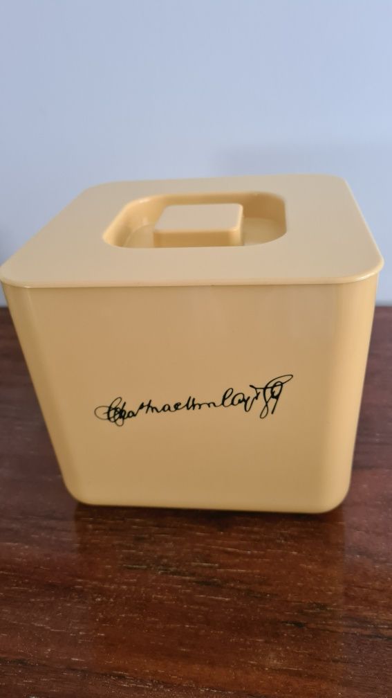 Caixa de gelo vintage Publicidade Mackinlay