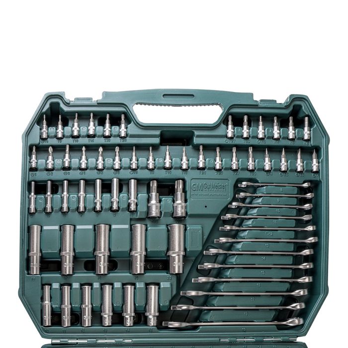 Профессиональный набор инструментов Gut Meister 216 ед. Ключи Германия