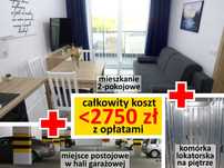 [rezerwacja] 2 pokoje +garaż+komórka Kapuściska ul.Filmowa od 01.08