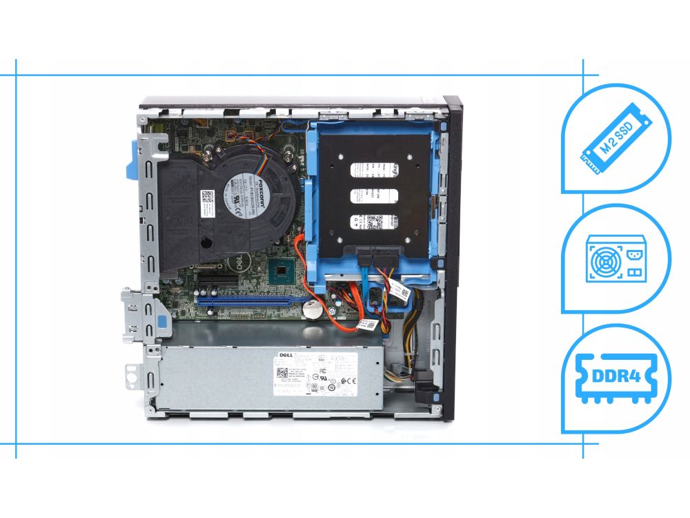 Komputer stacjonarny Dell 5060 SFF I5 8GEN 16GB DDR4 512SSD Win11Pro