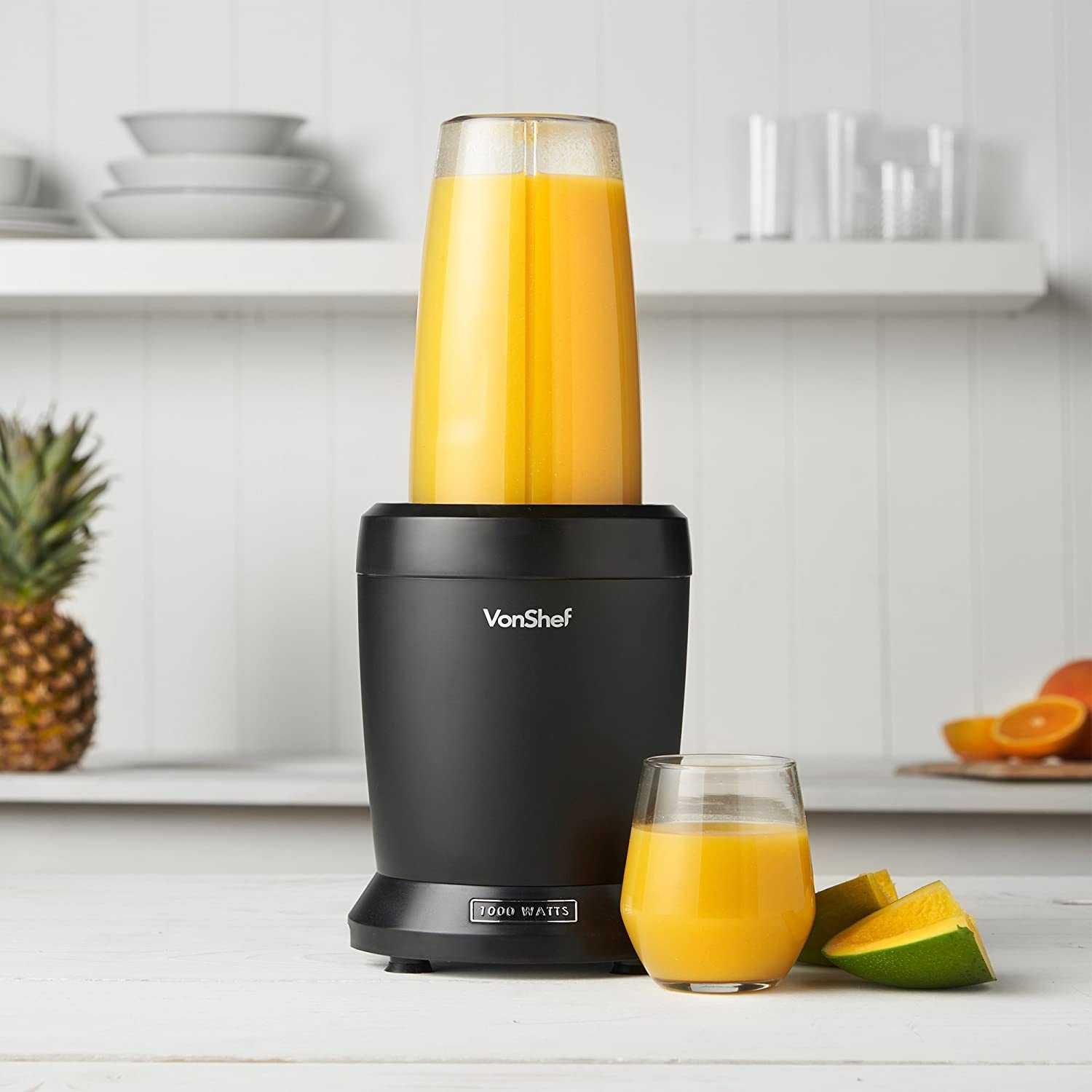 Nutri Blender UltraBlend VonShef Kubek Kielich 6 ostrzy 1000W
