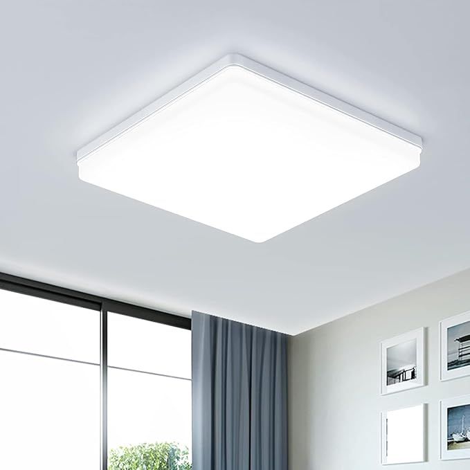 EASY EAGLE Lampa sufitowa LED 48W 6500K Nowoczesna IP44
