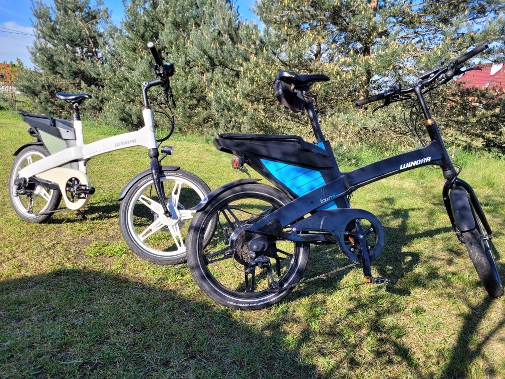 2 x rower elektryczny Winora Town EXP