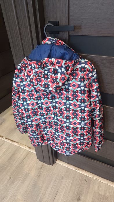 Kurtka zimowa narciarska dziewczęca 134-140