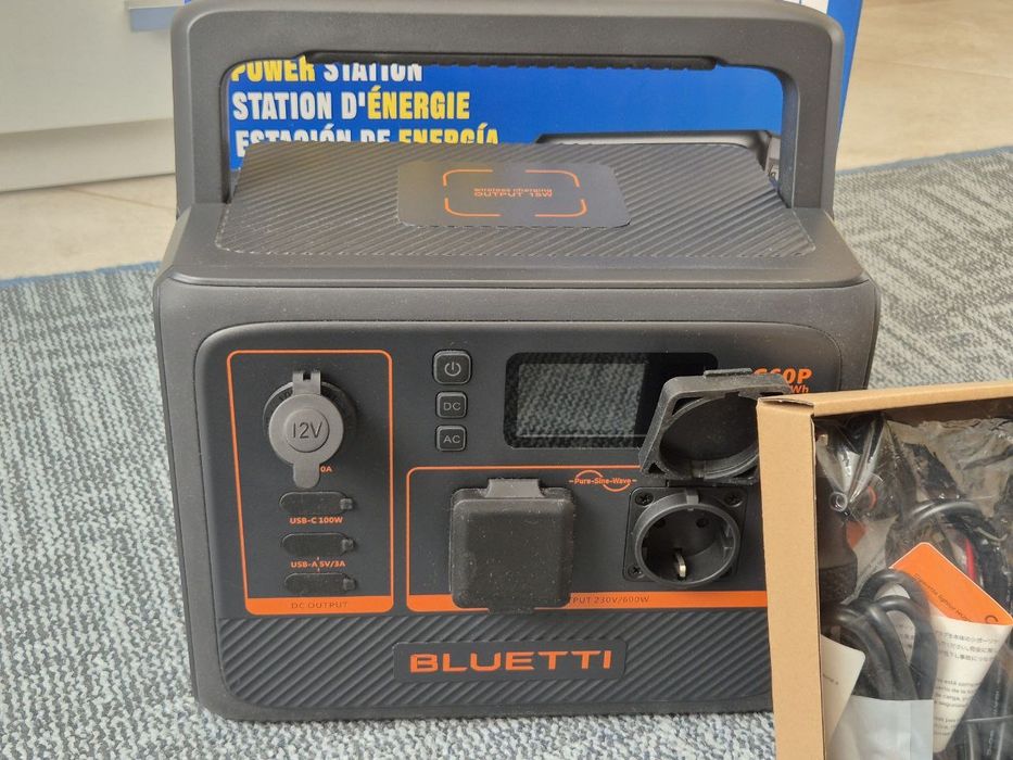 Зарядна станція Bluetti AC60P 504Wh 600W