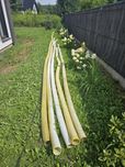 Rura drenarska PVC fi 100 bez otworów 39mb