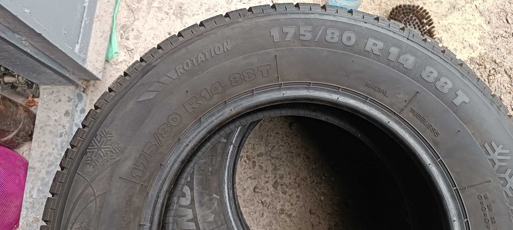 ‼️як НОВА Kormoran 175/80 R14 Snowpro . Зима з Європи Гарантія Golf 4