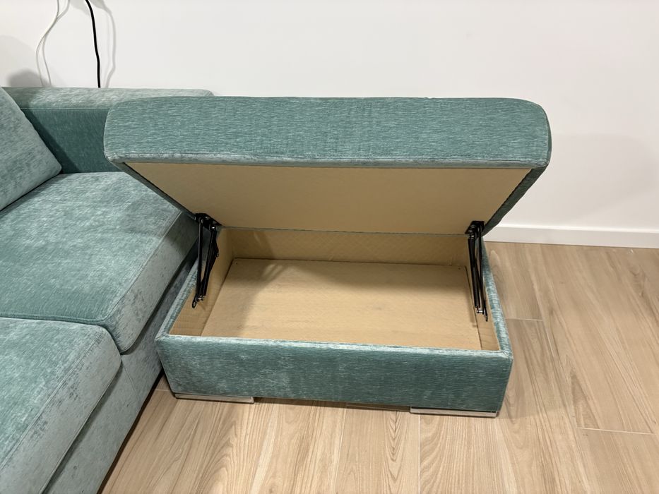 Sofá chaise longue duplo / Sofá cama