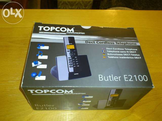 Telefone sem fios TOPCOM Butler E2100