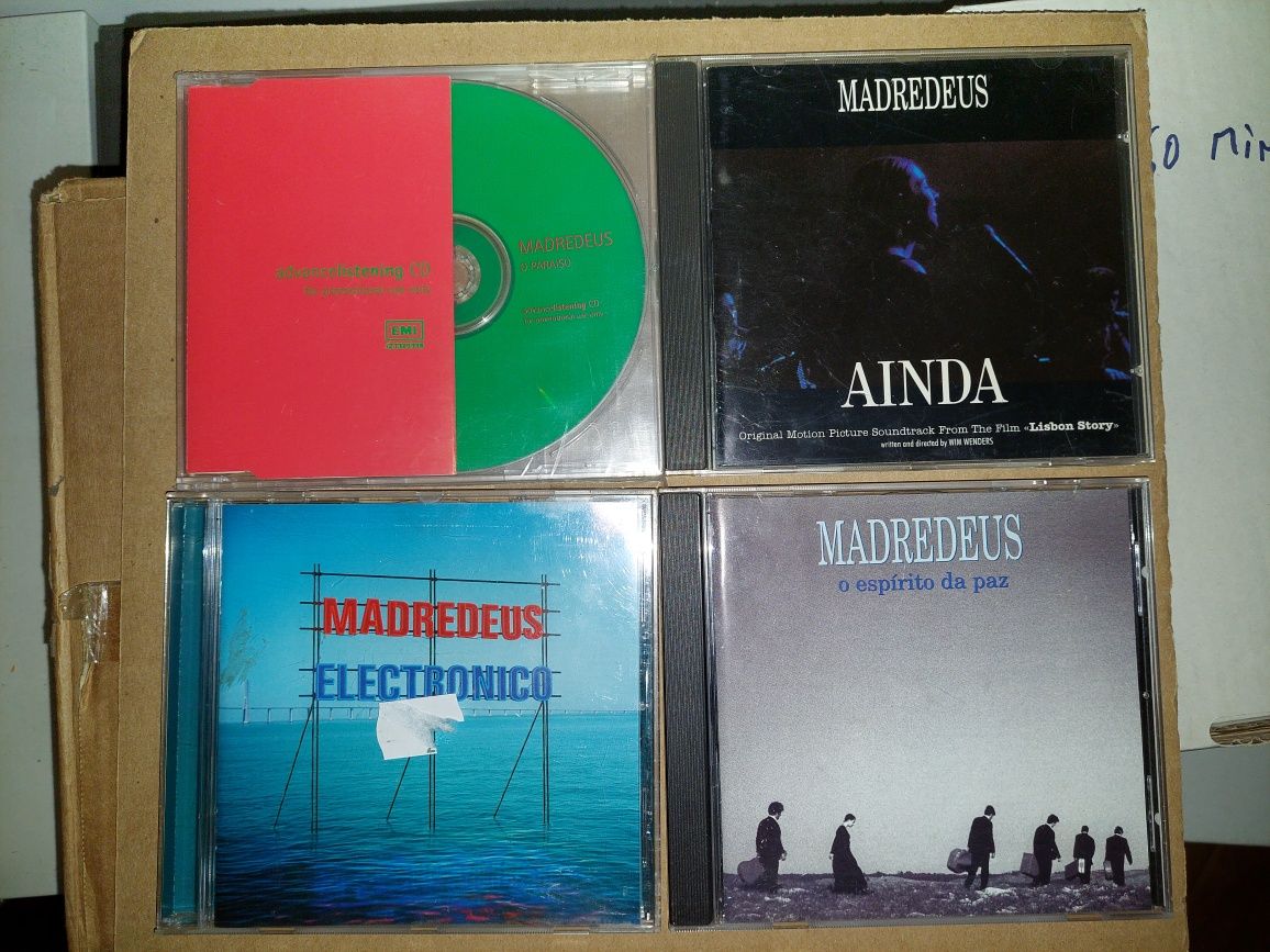 Vários cd rock punk metal tuga Madredeus, Gnr, Trovante, taxi, Prodigy