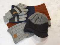 Czapka, szalik, rękawiczki Reserved (10-12 lat)
