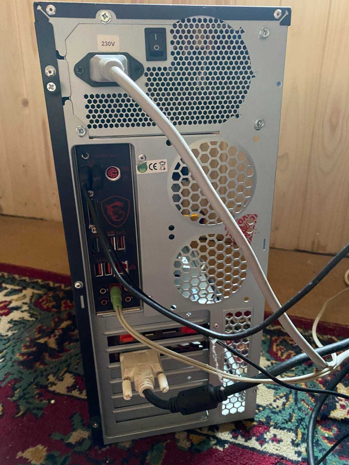 игровой ПК (Ryzen 5 2600X, 16Gb DDR4, RX580 4Gb, 512Gb NVME, 500Watt)