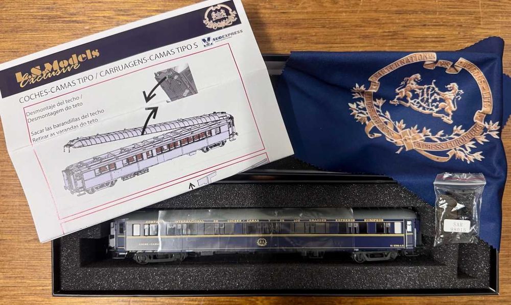 Modelismo Ferroviário - Carruagem LSModels WL S 98 015