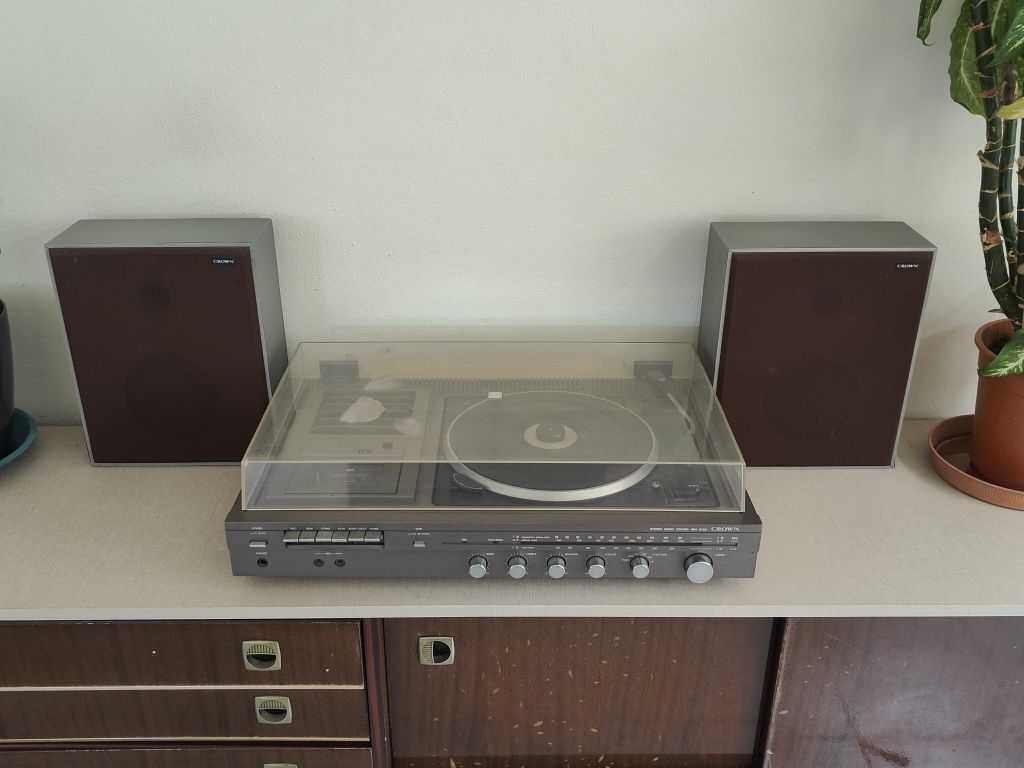 Sistema Hi-Fi Vintage CROWN