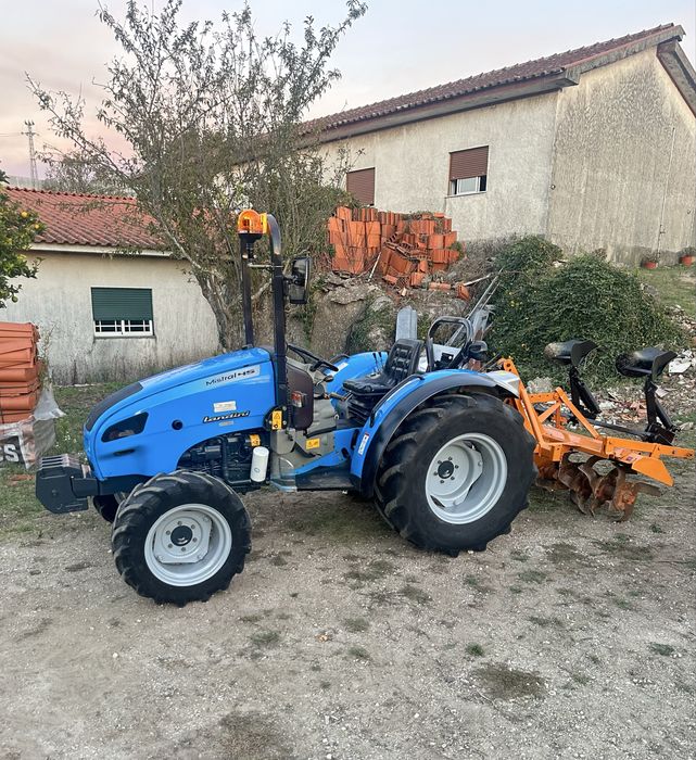 Trator Tractor Landini Mistral e 6 Alfaias