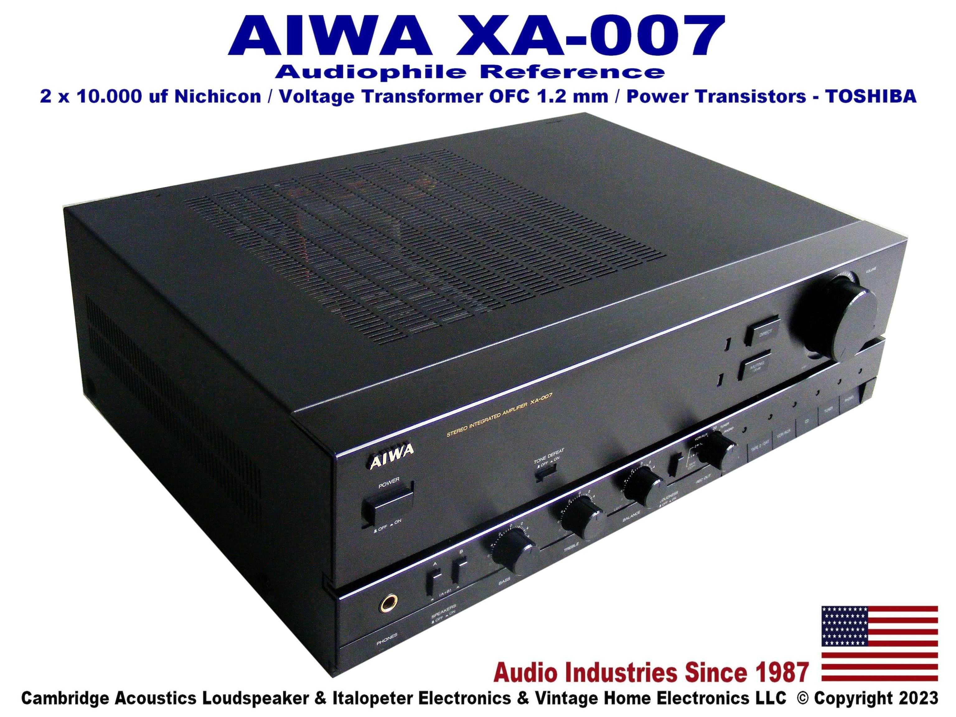 AIWA XA-007 / Audiophile Reference / HI END 1989r. / Nowy Nieużywany