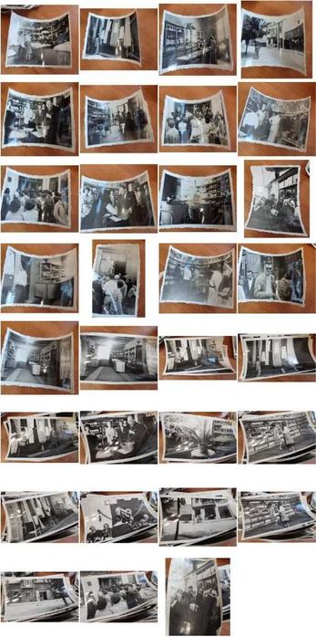 Stare FOTOGRAFIE - Sklep SAM market otwarcie TUCHÓW k Tarnów, lata 60