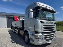 Scania R580  Żuraw hmf 50 tm, 2017r