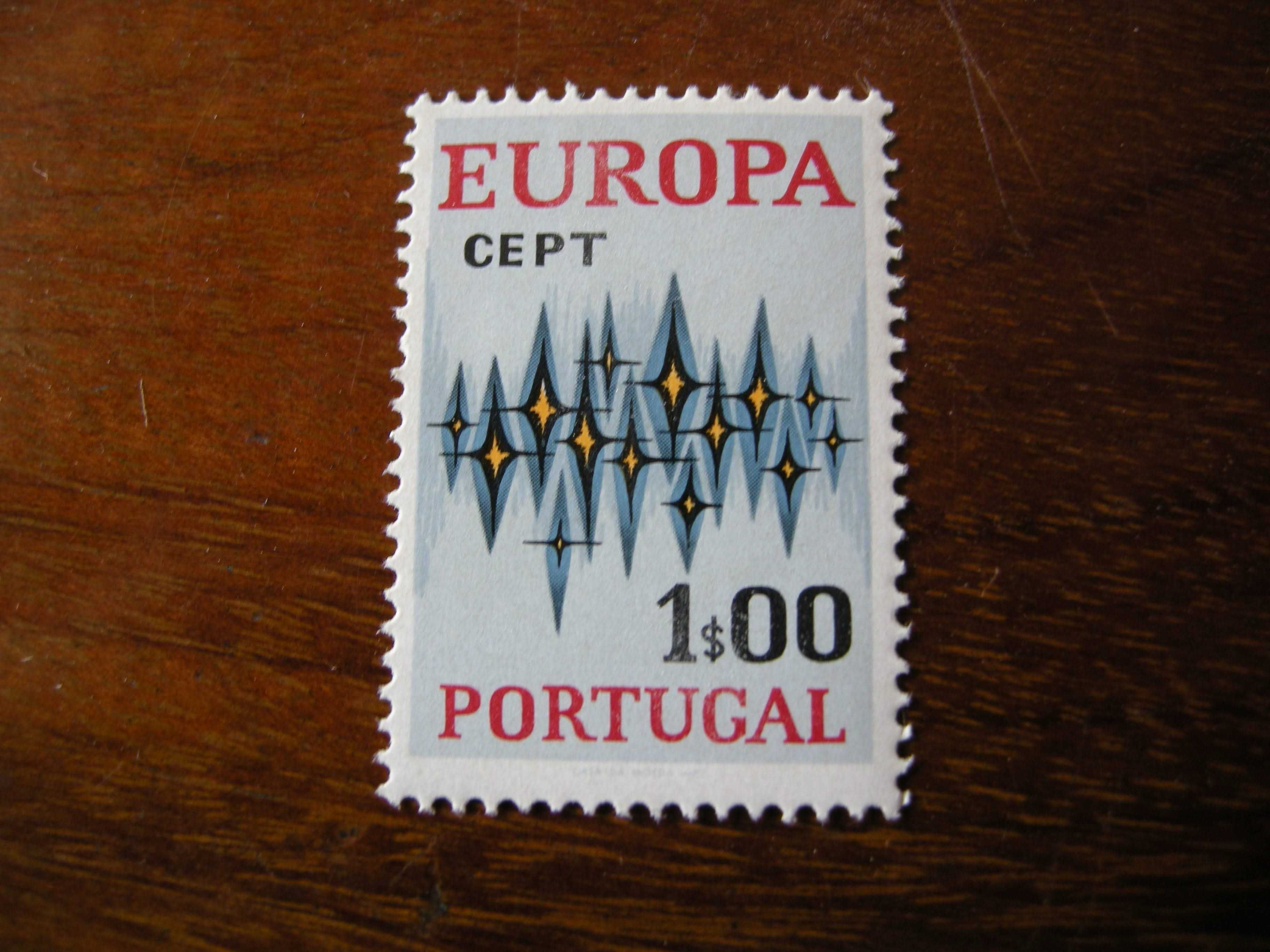 Filatelia selos Portugal Europa CEPT 1972