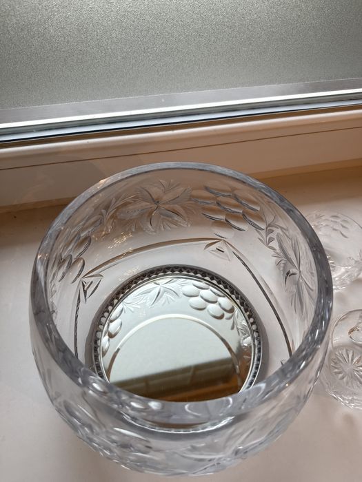 Kryształowa waza do pączu