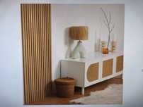 Painel Ripado em MDF 240cm