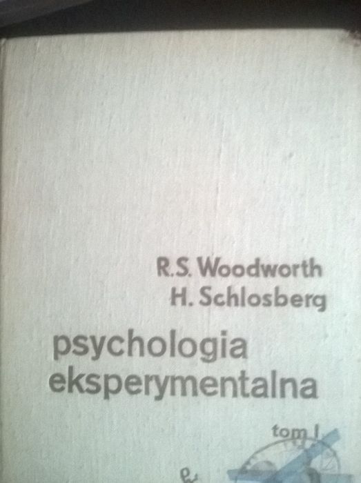 książka Psychologia eksperymentalna