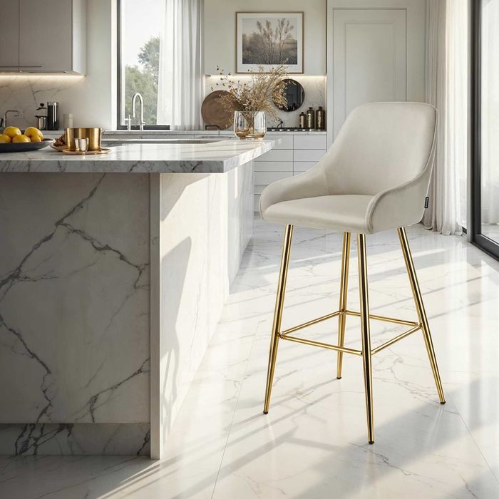 Stołek barowy Avane Zestaw 2 sztuk OUTLET