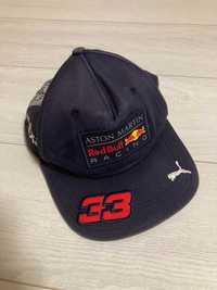 Підліткова кепка aston martin red bull racing max verstappen #33 puma