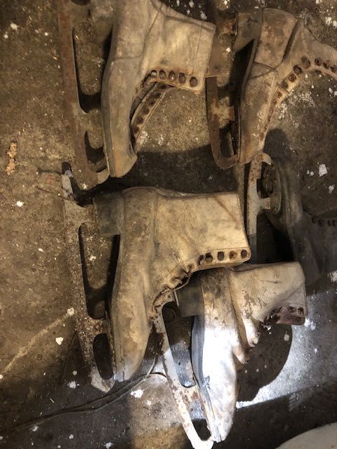 Lyzwy figurowe 5 sztuk