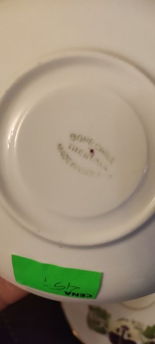 Trio sygnowane porcelana