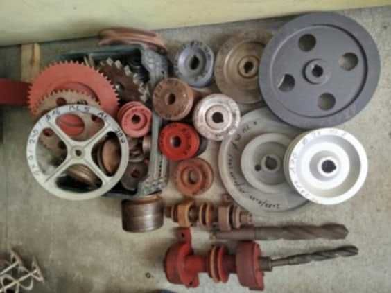 Koła pasowe, zębate różne rozmiary