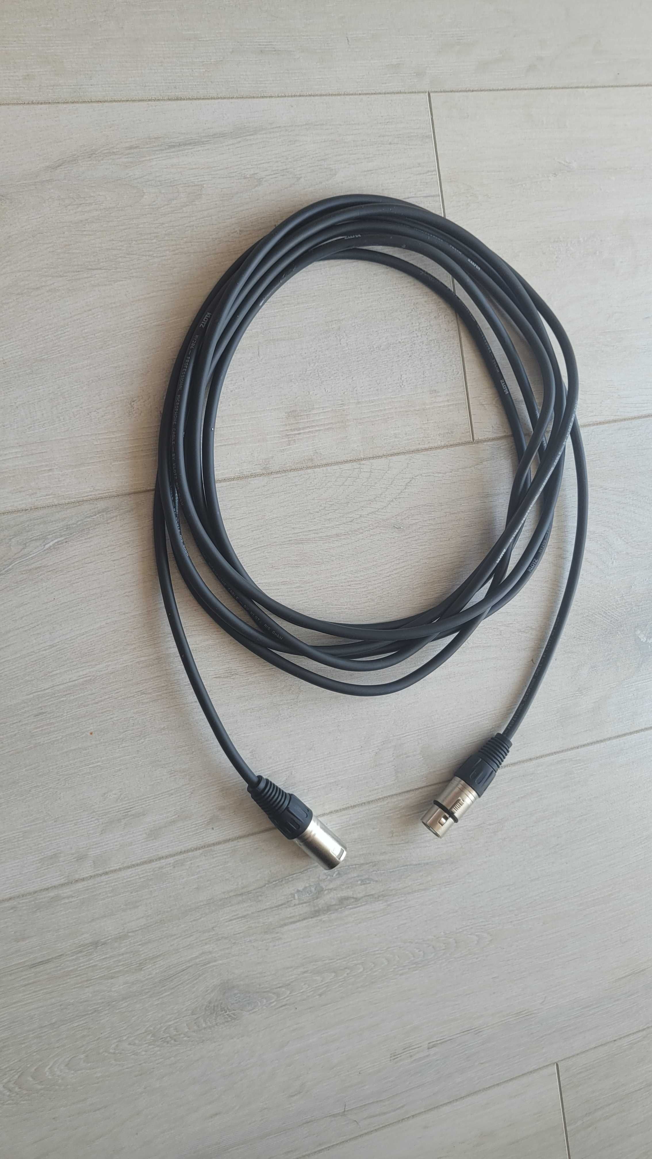 Kabel mikrofonowy XLr Klotz 5 metrowy MY206