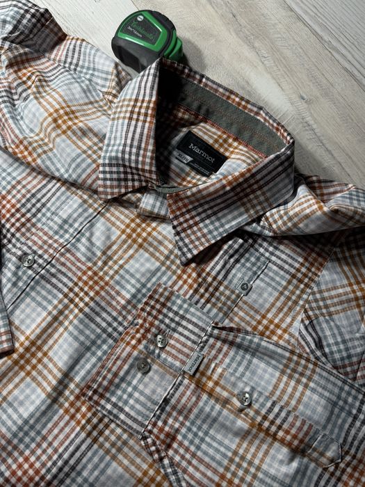 Сорочка Marmot трекінгова сорочка outdoor туристична фланель тактична