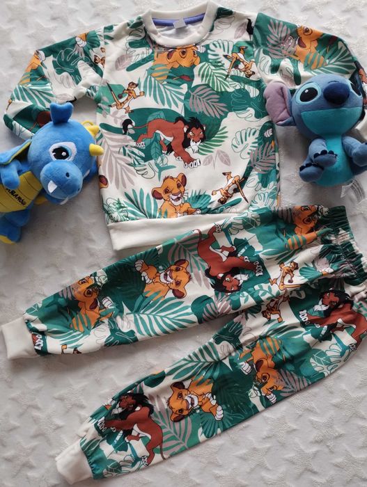 Komplet Simba 104 110 dresy Król Lew 4 5 lat nowe na meszku