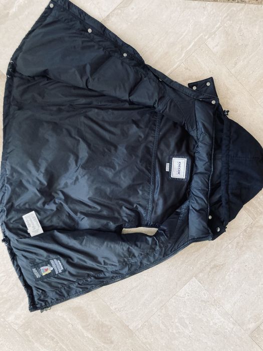 Męska puchowa kamizelka Geox Respira  r. M  /L jak  nowa