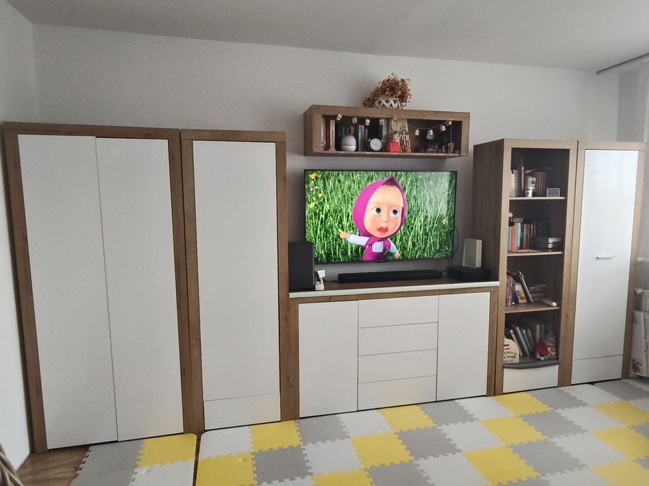 Meble BRW BALDER 2x komoda, szafa, 3x regał, półka wisząca