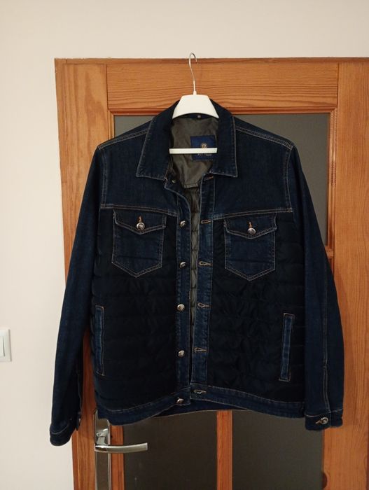 Kurtka Jeansowa ocieplana