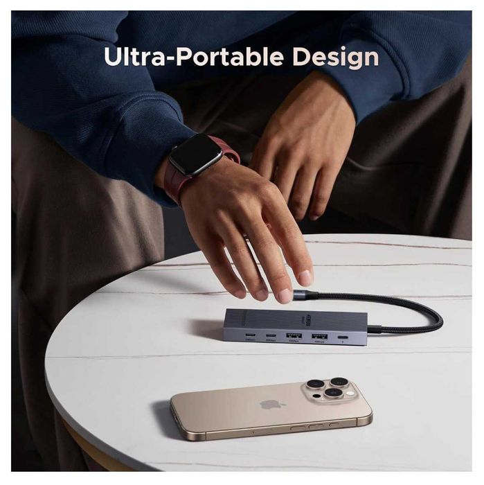 USB-хаб Ugreen Revodok Usb Hub 6 in 1