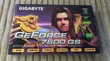 Karta graficzna GeForce 7600 GS GIGABYTE NVIDIA  Komplet , jak nowa!