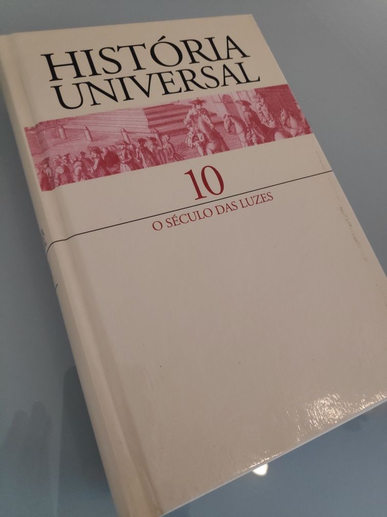 Livro História universal, volume 10, O seculo das luzes