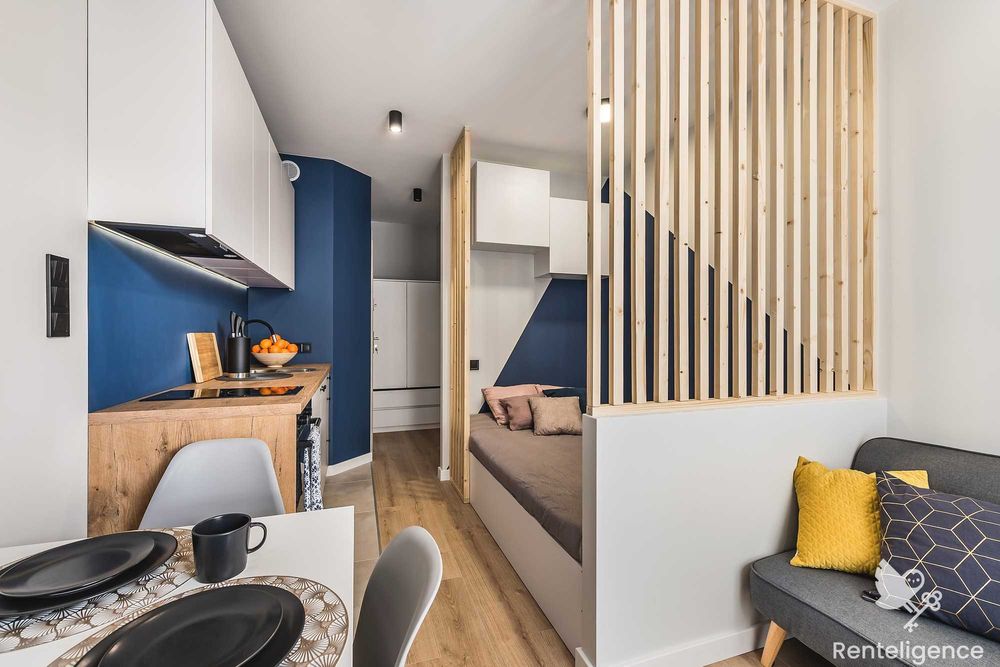 Nowoczesne Studio Kawalerka, Gdańsk ul. Dąbrówki