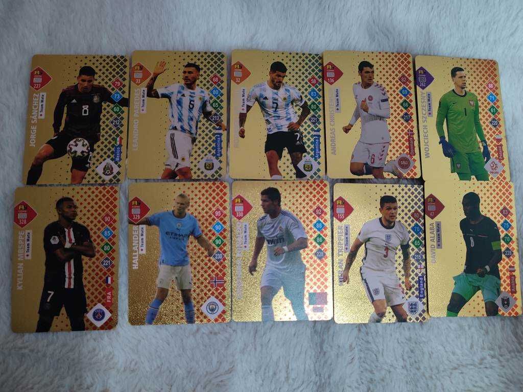 Strój piłkarski Ronaldo Al-nassr NOWY! roz. 116 + 55 kart piłkarskich