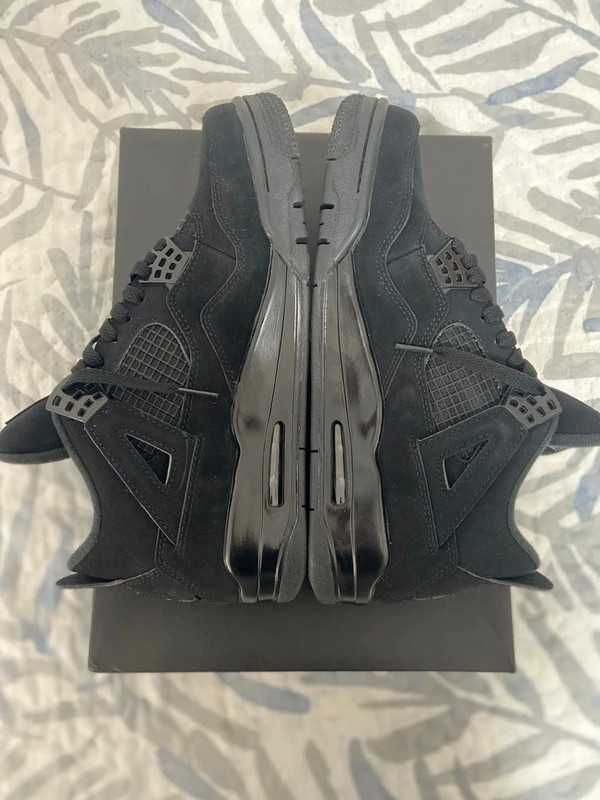 Nike Jordan 4 Retro Black Eu 39