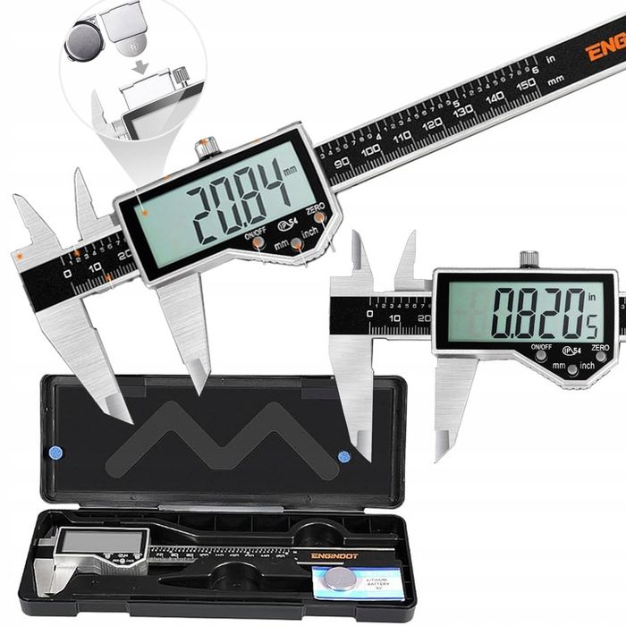 Suwmiarka Cyfrowa Elektroniczna Lcd 150mm Engindot