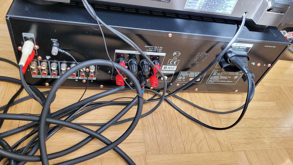 Gramofon Technics SL-D2 + Sony TA-FB930R QS + Boston A25 KOMPLET