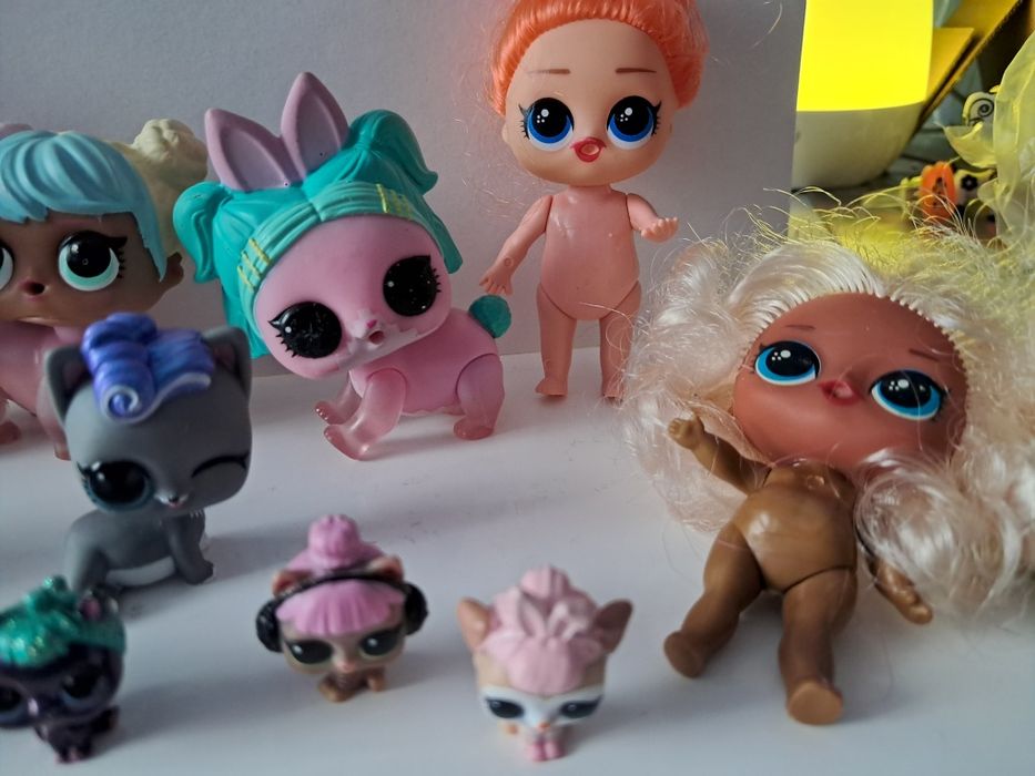 Laleczki różne komplet