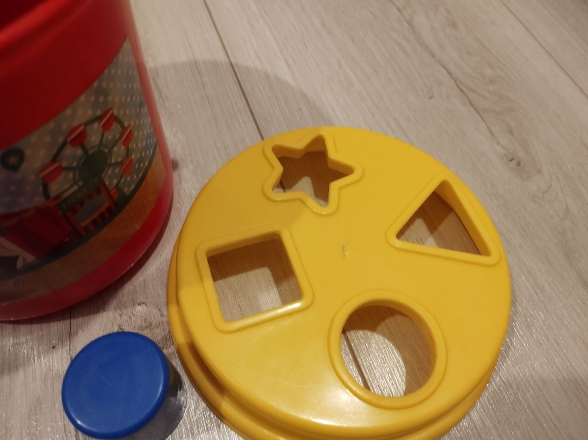 Wiadereczko - sorter, 4 figury - 8 elementów