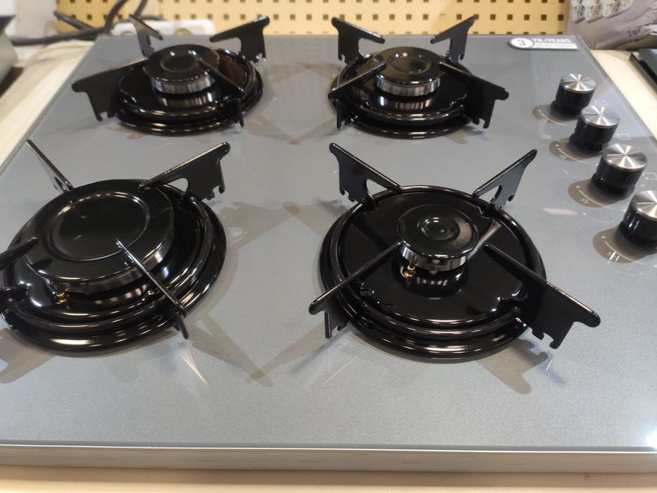 Варочная газовая поверхность+духовой электрический шкаф LUXELL Графит